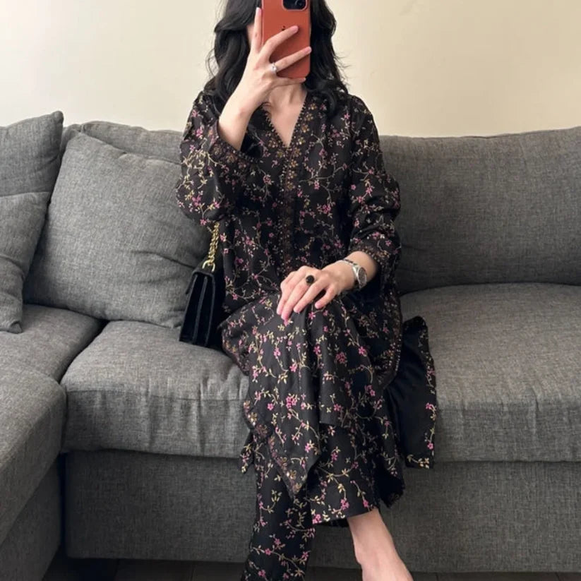 MIDNIGHT GOLD - 2PC PRINTED SETMIDNIGHT GOLD – 2PC