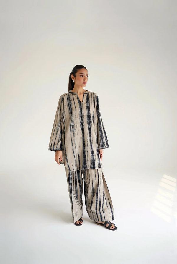 Stripe {farshi shalwar}