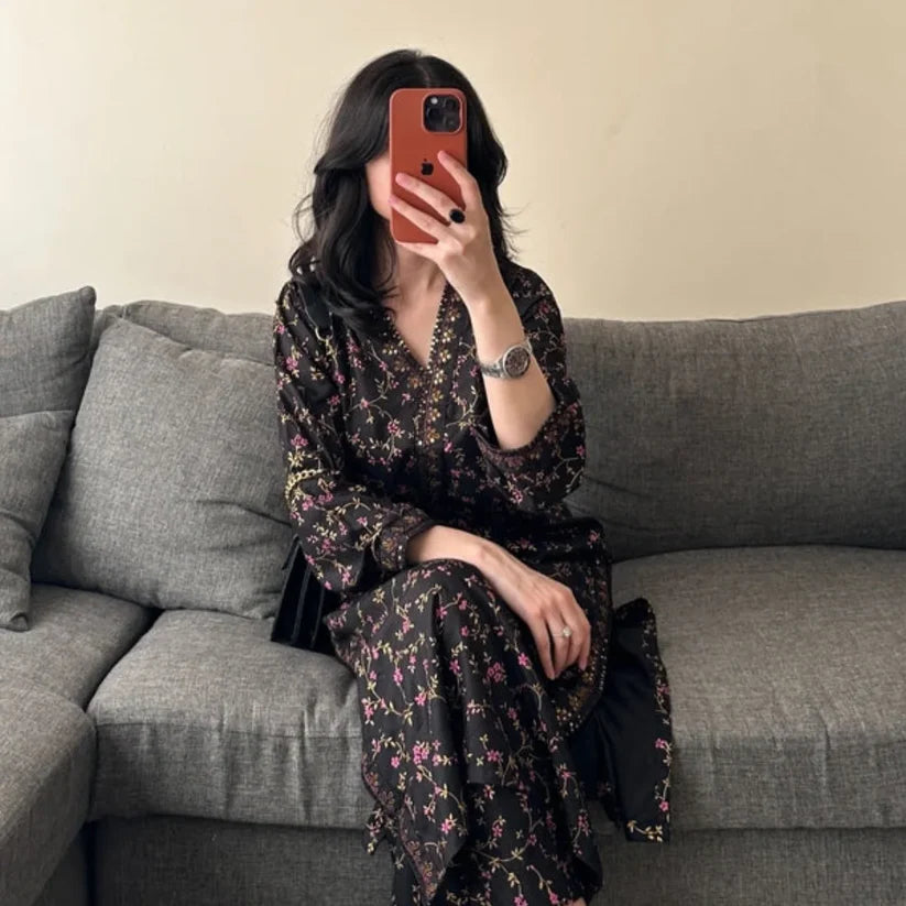 MIDNIGHT GOLD - 2PC PRINTED SETMIDNIGHT GOLD – 2PC