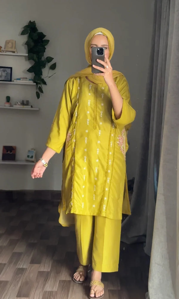 AYRA EMBROIDRED 2PCS