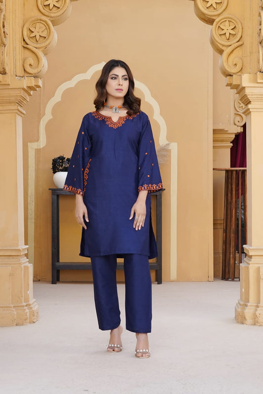 Anaya POCKET Embroidered 2Pc Stitched