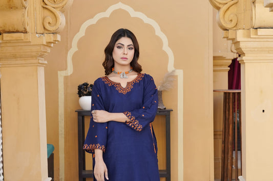 Anaya POCKET Embroidered 2Pc Stitched